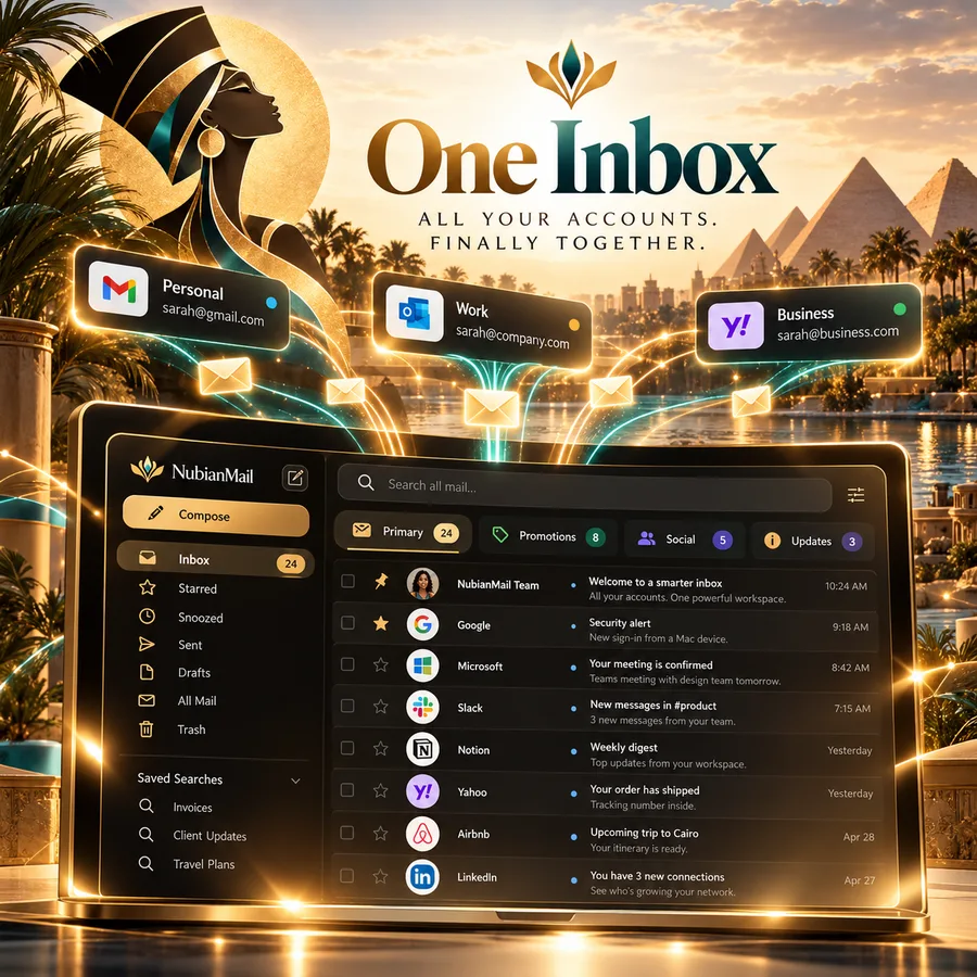 Every mailbox, finally in one place.